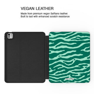 Jungle Zebra - iPad Pro 13 (8th Gen) - Vegan leather.jpg