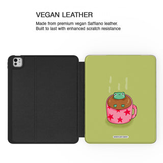 Coffee Frog - iPad Pro 13 (8th Gen) - Vegan leather.jpg