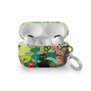 1.Airpods Front View - Main Image_Jungle Hide & Seek - Black Cat.jpg
