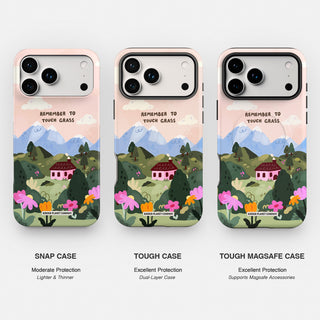 Touch Grass Phone Case