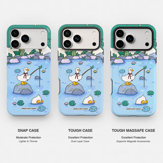 Gone Fishing Goose Phone Case