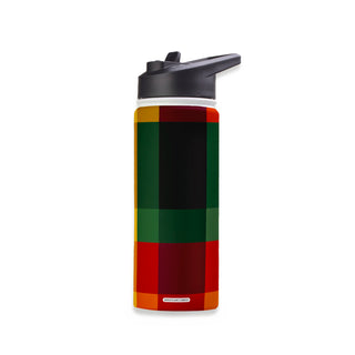 Marlborough Plaid Stainless Steel Water Bottle 18oz
