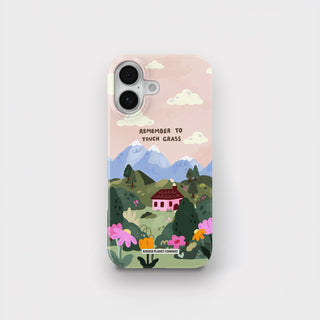 Touch Grass Phone Case
