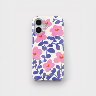 Abstract Flowers Phone Case