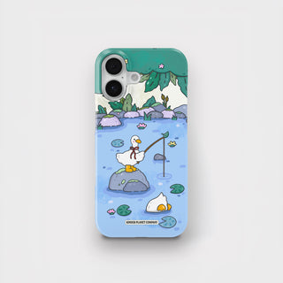 Gone Fishing Goose Phone Case