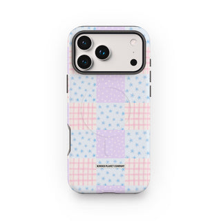 Kawaii Patchwork Quilt Phone Case