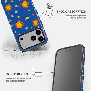 Repeating Sun Tarot Phone Case