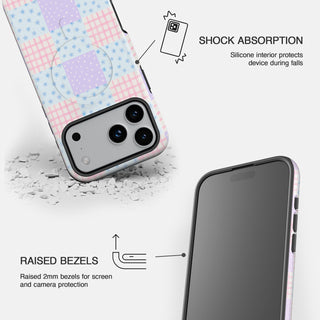 Kawaii Patchwork Quilt Phone Case