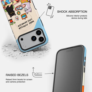More Espresso Less Depresso Cat Phone Case