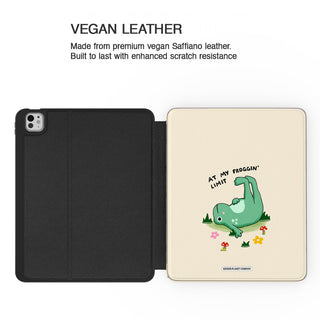 At My Froggin Limit Frog - iPad Pro 13 (8th Gen) - Vegan leather.jpg