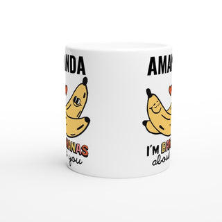 Custom 'I'm bananas about you' Mug