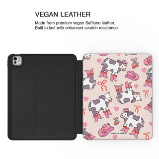 New Boot Goofin' Pink Cow - iPad Pro 13 (8th Gen) - Vegan leather.jpg