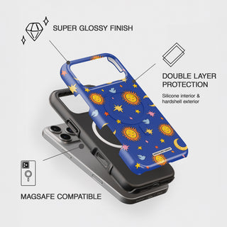 Repeating Sun Tarot Phone Case