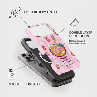Hopelessly Ramentic - Pink Phone Case