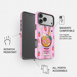 Hopelessly Ramentic - Pink Phone Case