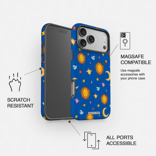 Repeating Sun Tarot Phone Case