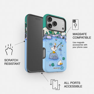 Gone Fishing Goose Phone Case
