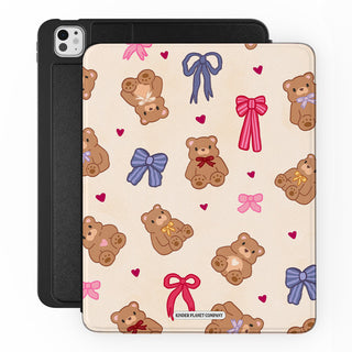 Cosy Girl Bears & Bows - iPad Pro 13 (8th Gen) - Main.jpg
