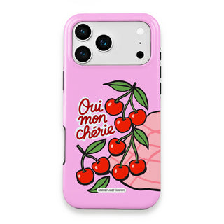 Oui Mon Cherie Pink Phone Case - Oui-Mon-Cherie-Pink---iPhone-17-Pro-Max