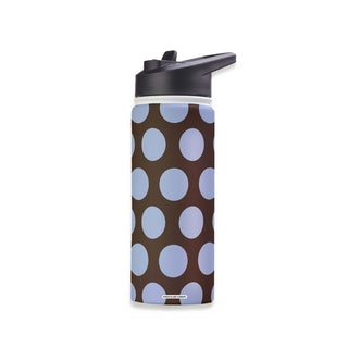 Iced Mocha Stainless Steel Water Bottle 18oz