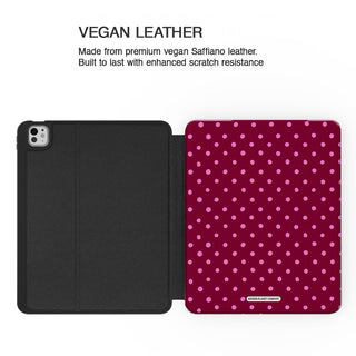 Burgundy Pop - iPad Pro 13 (8th Gen) - Vegan leather.jpg