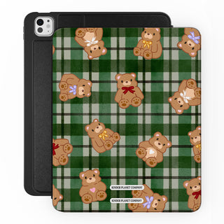 Evergreen Tartan Teddies - iPad Pro 13 (8th Gen) - Main.jpg