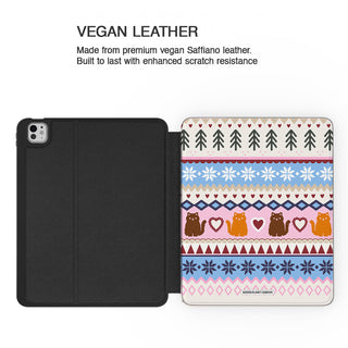 Pastel Winter Jumper - iPad Pro 13 (8th Gen) - Vegan leather.jpg