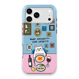 Spaghetti Upsetti Blue Cat Phone Case - Spaghetti-Upsetti-Blue-Cat---iPhone-17-Pro-Max