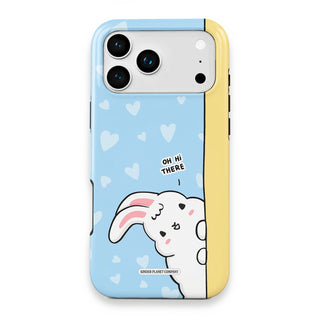 Oh Hi There Blue Bunny Phone Case - Oh-Hi-There-Blue-Bunny---iPhone-17-Pro-Max