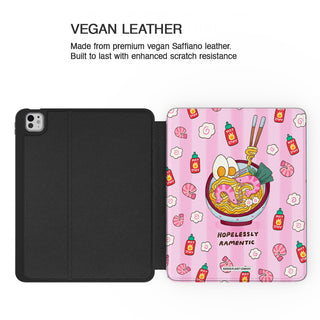 Hopelessly Ramentic - Pink - iPad Pro 13 (8th Gen) - Vegan leather.jpg