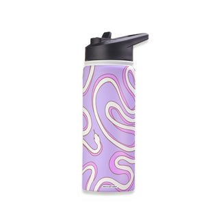 Snake Charmer Stainless Steel Water Bottle 18oz