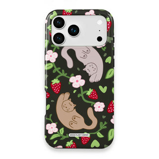 Strawberry Cats Phone Case - Strawberry-Cats---iPhone-17-Pro-Max