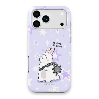 Be Cute Do Crime Bunny Phone Case - Be-Cute-Do-Crime-Bunny---iPhone-17-Pro-Max