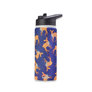 Doe Eyed Stainless Steel Water Bottle 18oz