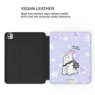 Be Cute Do Crime Bunny - iPad Pro 13 (8th Gen) - Vegan leather.jpg