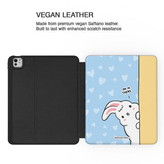 Oh Hi There Blue Bunny - iPad Pro 13 (8th Gen) - Vegan leather.jpg