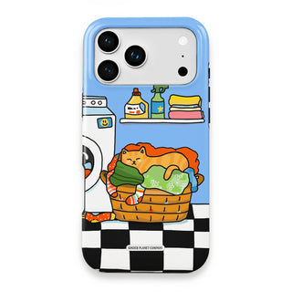 Laundry Cat Phone Case - Laundry-Cat---iPhone-17-Pro-Max