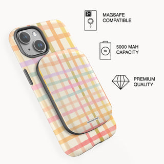 2.Powerbank on phone_Picnic Gingham.jpg