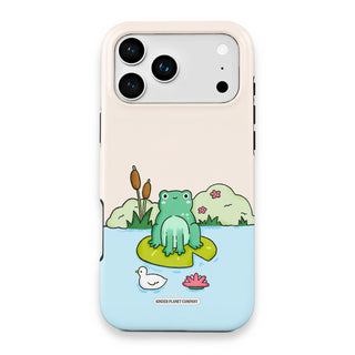 Sitting Pretty Frog Phone Case - Sitting-Pretty-Frog---iPhone-17-Pro-Max