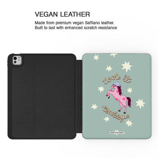 Cool It Cowboy Horse - iPad Pro 13 (8th Gen) - Vegan leather.jpg