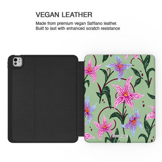 Lillies In Bloom - iPad Pro 13 (8th Gen) - Vegan leather.jpg