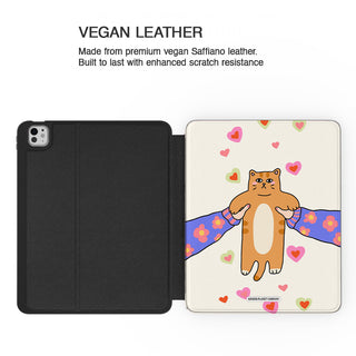 My Cat Minimal - iPad Pro 13 (8th Gen) - Vegan leather.jpg