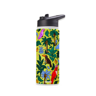 Birds Of Paradise Stainless Steel Water Bottle 18oz
