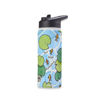 Koi Daydream Stainless Steel Water Bottle 18oz