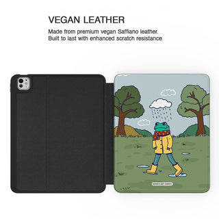 Raincoat Frog - iPad Pro 13 (8th Gen) - Vegan leather.jpg