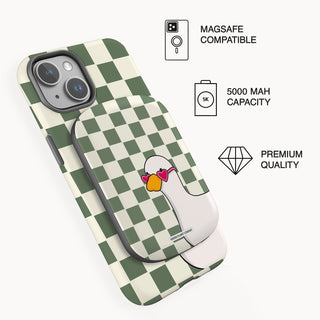 2.Powerbank on phone_Green Check Sassy Goose - Blank.jpg