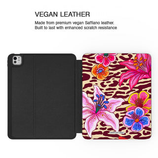 Tropical Blooms - iPad Pro 13 (8th Gen) - Vegan leather.jpg
