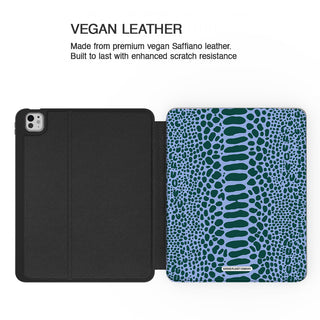 Aqua Snake - iPad Pro 13 (8th Gen) - Vegan leather.jpg
