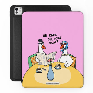 Un Cafe S'il Vous Plait Goose Pink - iPad Pro 13 (8th Gen) - Main.jpg