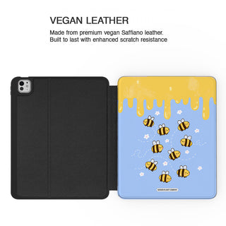 Bee Happy - iPad Pro 13 (8th Gen) - Vegan leather.jpg